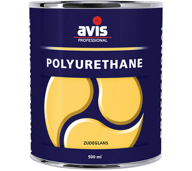 Avis Pu Polyurethane Lak Zijdeglans 500 ml