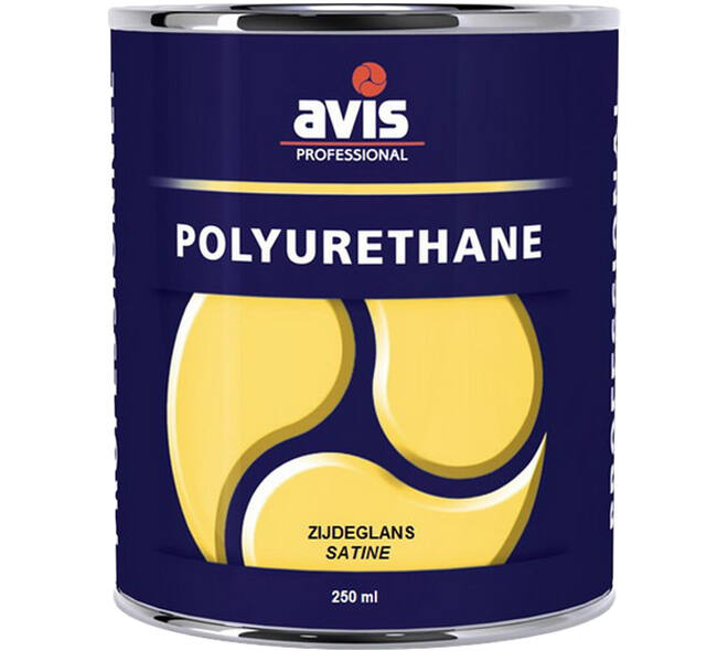 Avis Pu Polyurethane Lak Zijdeglans 250 ml