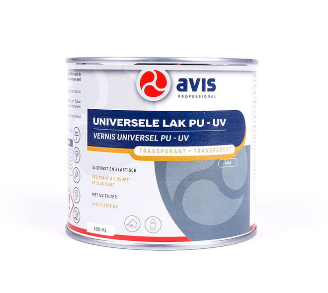 Avis Universele Lak Pu-Uv Mat 500 ml