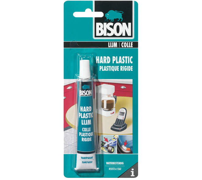 Bison Hard Plastic Lijm 25 ml Blister