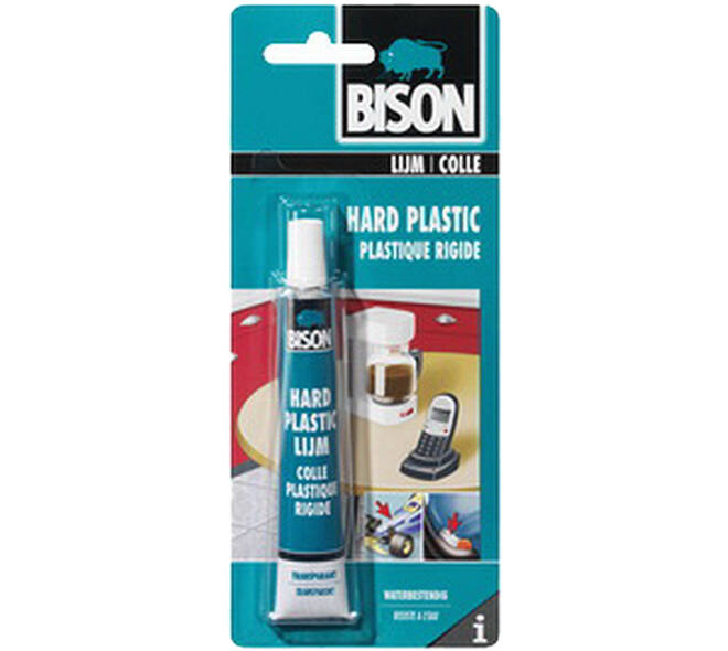 Bison Hard Plastic Lijm 25 ml Blister