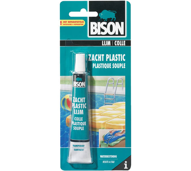 Bison Zacht Plastic Lijm 25 ml Blister