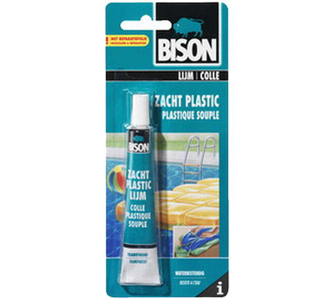 Bison Zacht Plastic Lijm 25 ml Blister