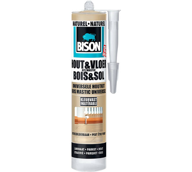 Bison Hout & Vloer Naturel Koker 300 ml