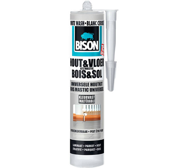 Bison Hout & Vloer White Wash Koker 300 ml