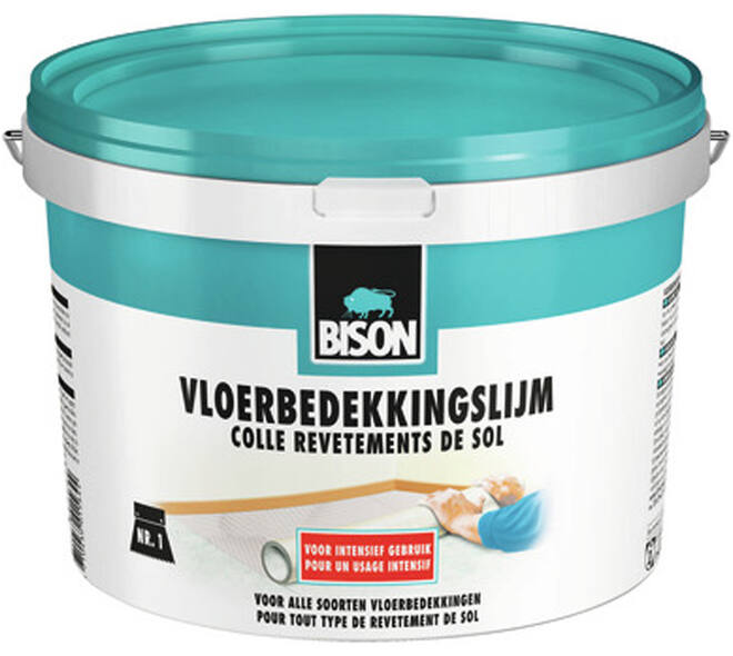 Bison Vloerbedekkingslijm 4 kg