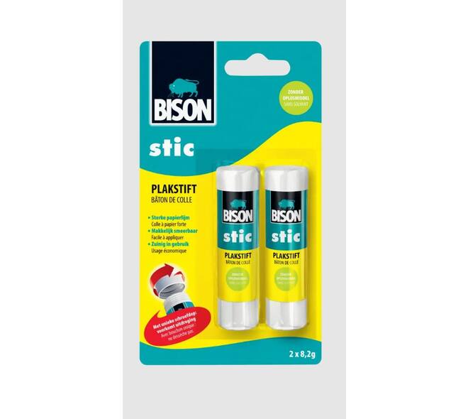 Bison Stic Plakstift 2 x 2,8 g