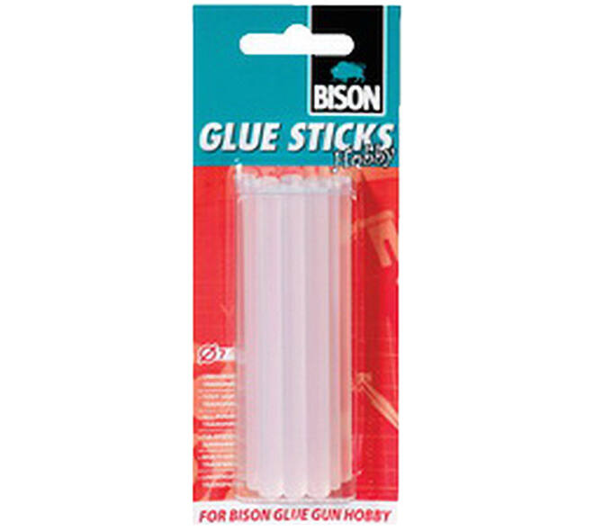 Bison Glue Sticks Hobby Transparant 12 x 7 mm