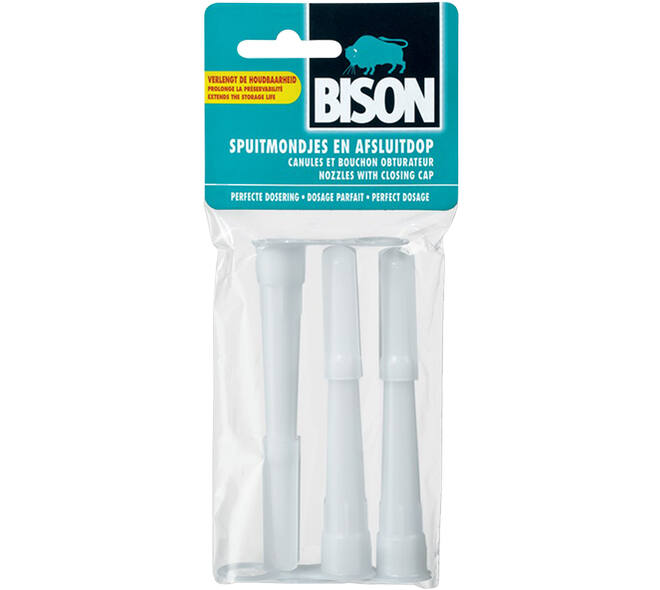 Bison Spuitmondjes Set 3 st