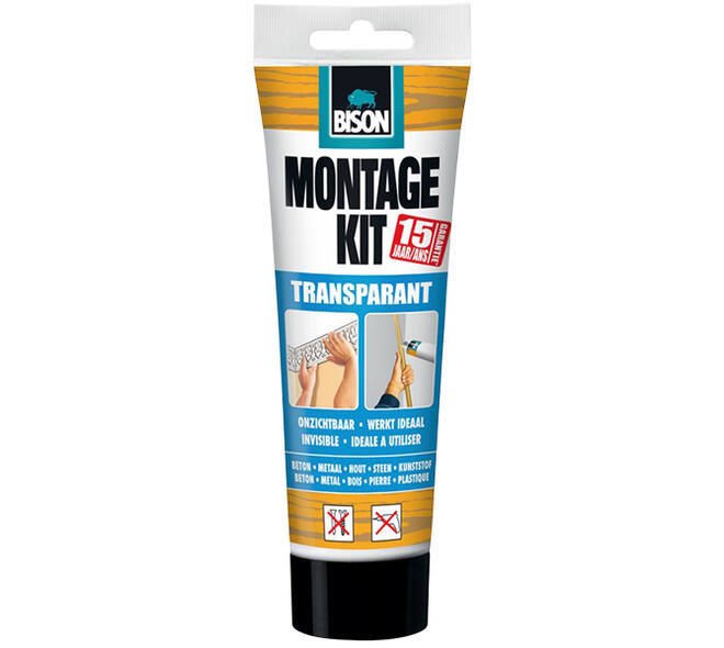 Bison Montagekit Transparant 250 g