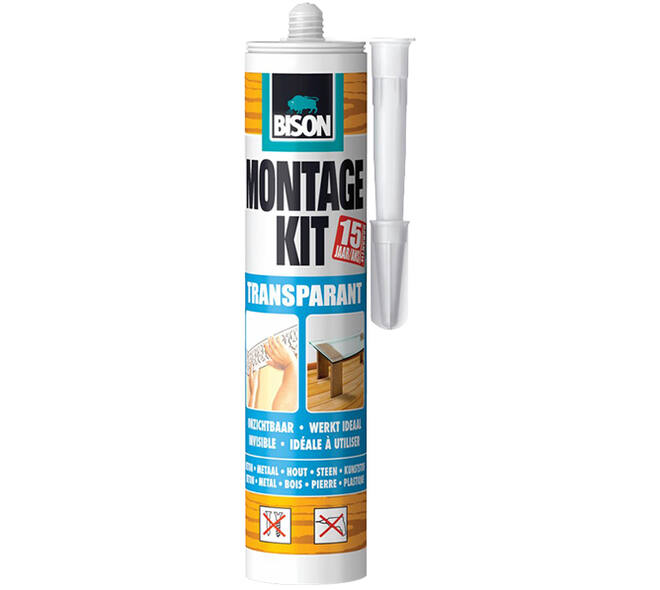Bison Montagekit Transparant 250 g