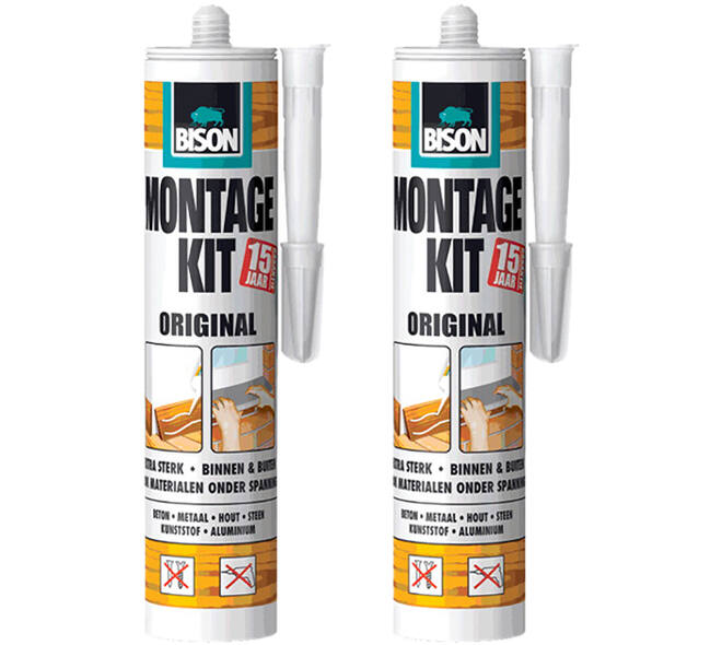 Bison Montagekit Duo Original 350 g Koker