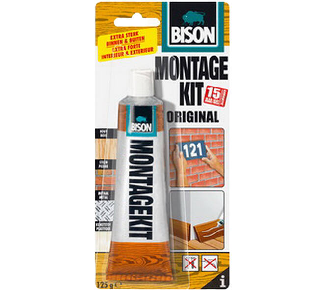 Bison Montagekit 125 g Kaart