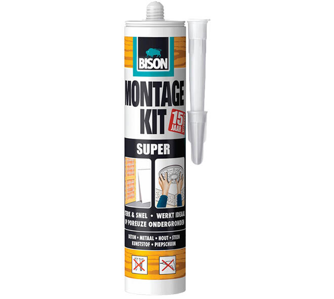 Bison Montagekit Super 440 g Koker