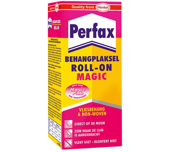 Perfax Behangplaksel Roll-On Magic Pink 200 g