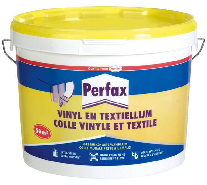 Perfax Vinyl & Textiellijm 10 kg OVM4