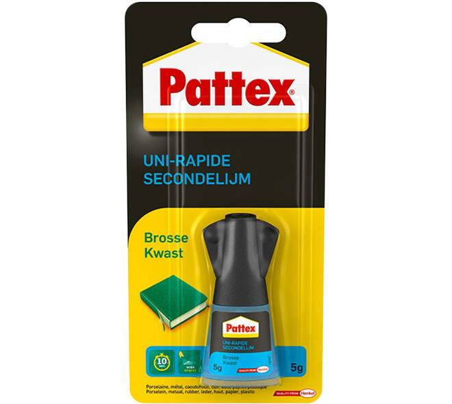 Pattex Secondelijm Met Kwast 5 g