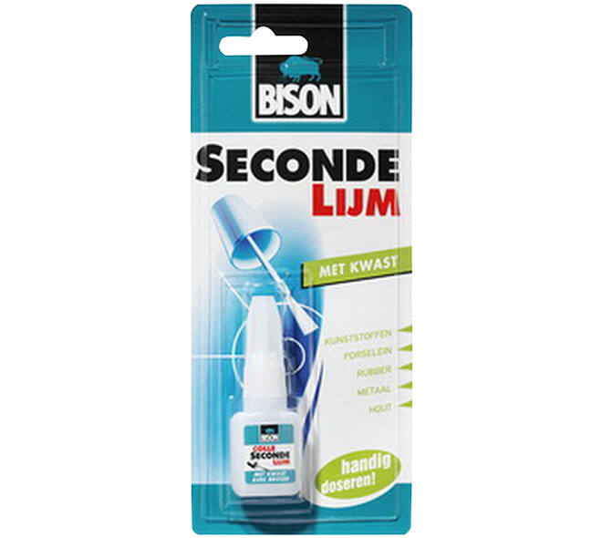 Bison Secondelijm Met Kwast 5 g