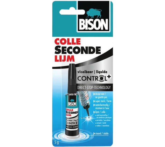Bison Secondelijm Control Tube 5 g