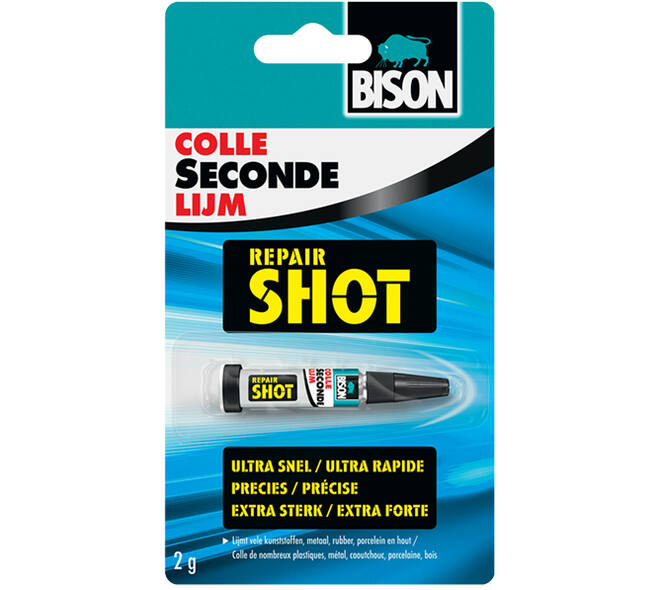Bison Secondelijm Repair Shot 2 g
