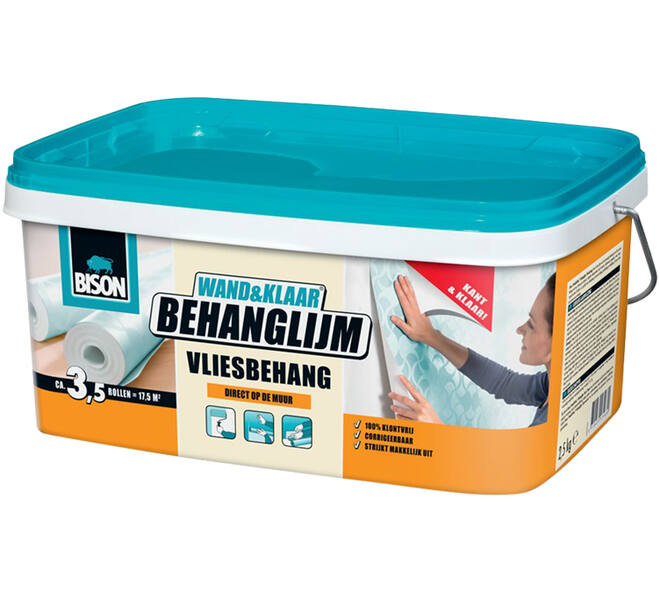 Bison Wand&Klaar Vliesbehang 2,5 kg