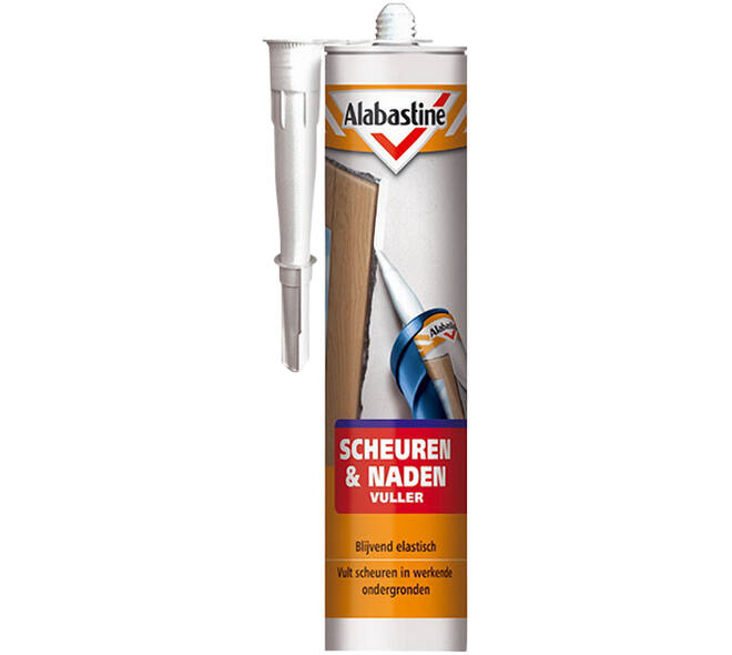 Alabastine Scheuren en Nadenvuller 310 ml Koker