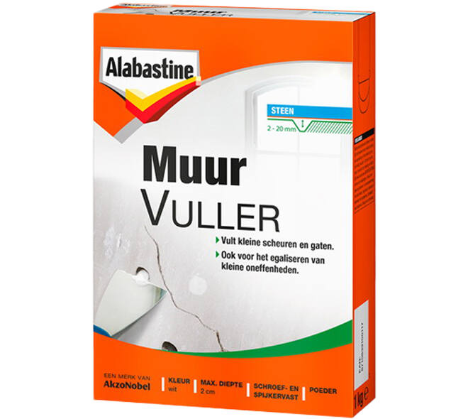 Alabastine Muurvuller Poeder 1 kg