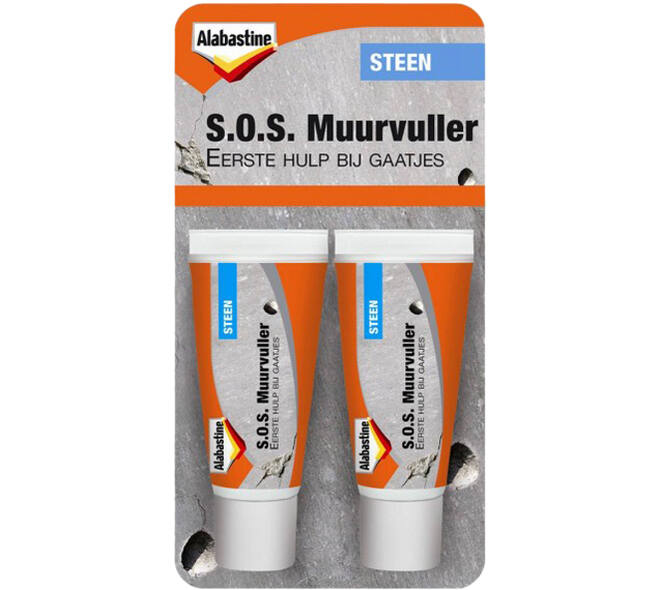 Alabastine S.O.S. Muurvuller Tube 2x20 ml