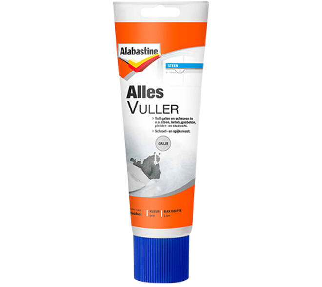 Alabastine Allesvuller Grijs Tube 330 g