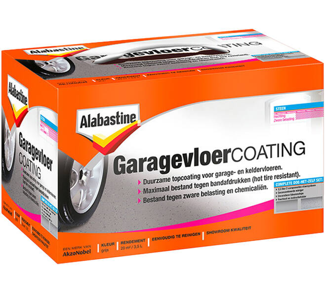 Alabastine Garagevloercoating Set 3,5 L