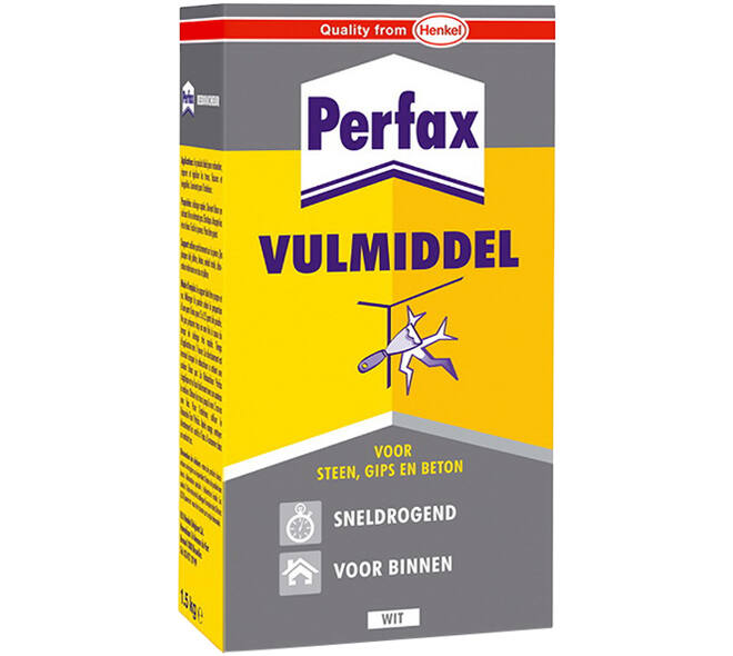 Perfax Vulmiddel 1,5 kgWit