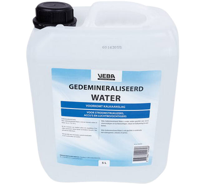 VEBA Gedemineraliseerd Water 5 L