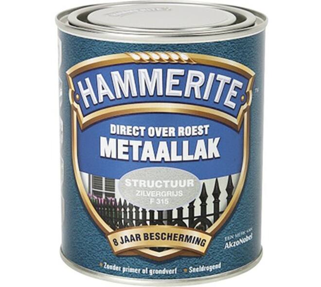 HAMMERITE STRUCT Z GRIJS 0.75L