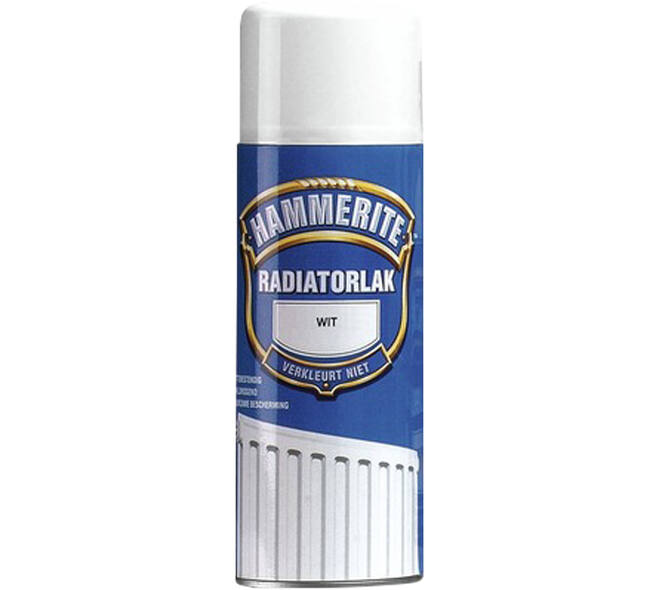 Hammerite Radiatorlak Wit 400 ml