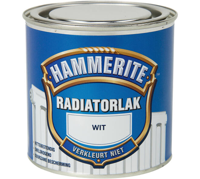Hammerite Radiatorlak Wit 250 ml