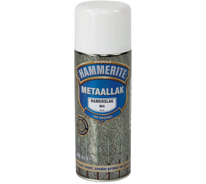 Hammerite Hamerslag Wit H110 400 ml