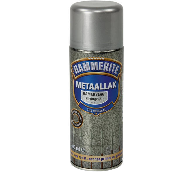 Hammerite Hamerslag Zilver Grijs H115 400 ml
