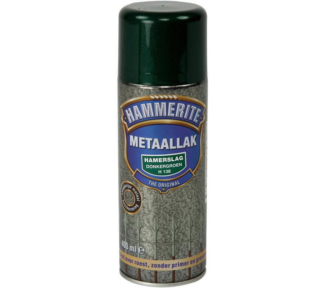 Hammerite Hamerslag Donker Groen H138 400 ml