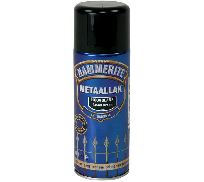 Hammerite Hoogglans Stand Groen S038 400 ml