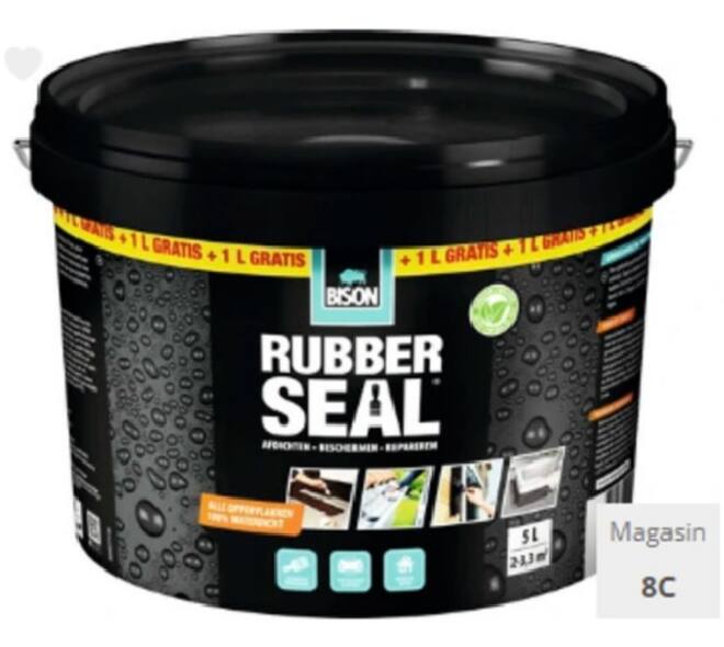 Bison Rubber Seal 4+1 L
