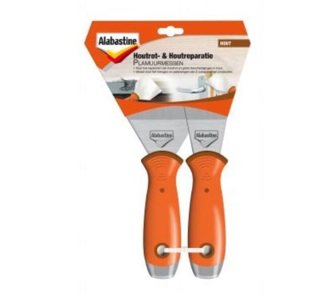 Alabastine Houtrot & Houtreparatie Plamuurmessen