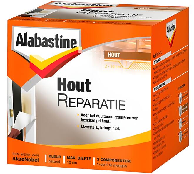 Alabastine Houtreparatie Set 500 g