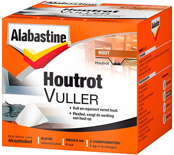 Alabastine Houtrotvuller 1 kg