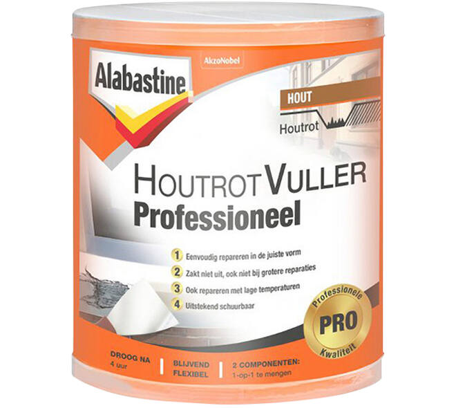 Alabastine Houtrotvuller Pro 330 g