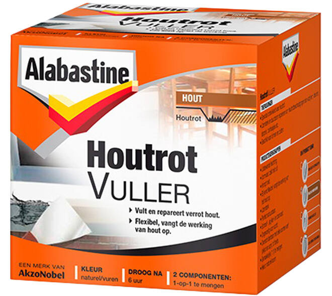 Alabastine Houtrotvuller 500 g