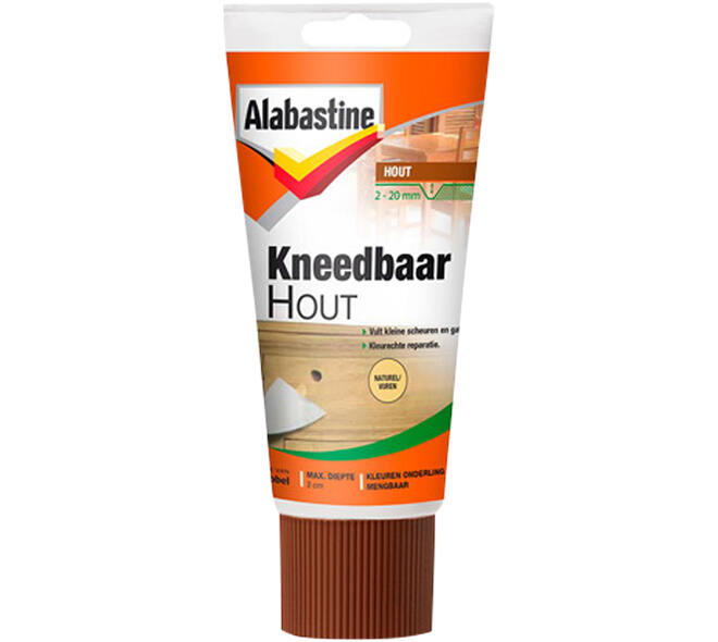 Alabastine Kneedbaar Hout Naturel/Vuren Tube 200 g