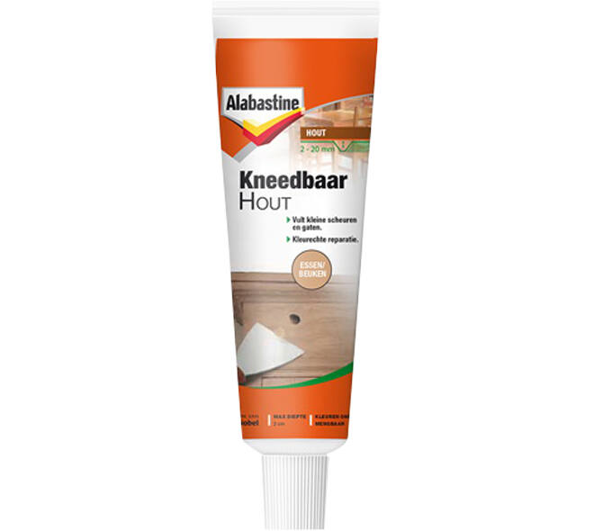 Alabastine Kneedbaar Hout Essen/Beuken Tube 75 g