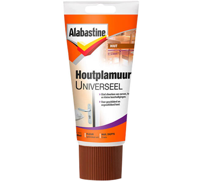 Alabastine Houtplamuur Universeel Tube 250 g
