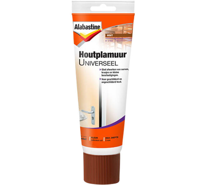 Alabastine Houtplamuur Universeel Tube 400 g