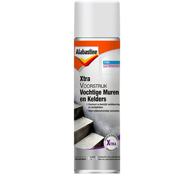 Alabastine Ctra Voorstrijk Vochtige Muren & Kelders 500 ml